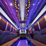 26 Passenger Party Bus Interior in NYC