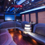 26 Passenger Party Bus Interior in NYC